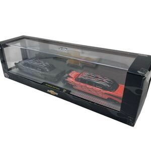 M2 Machines Supercharged Diecast Two Car 1957 Chevy Belair Custom Black Red NEW